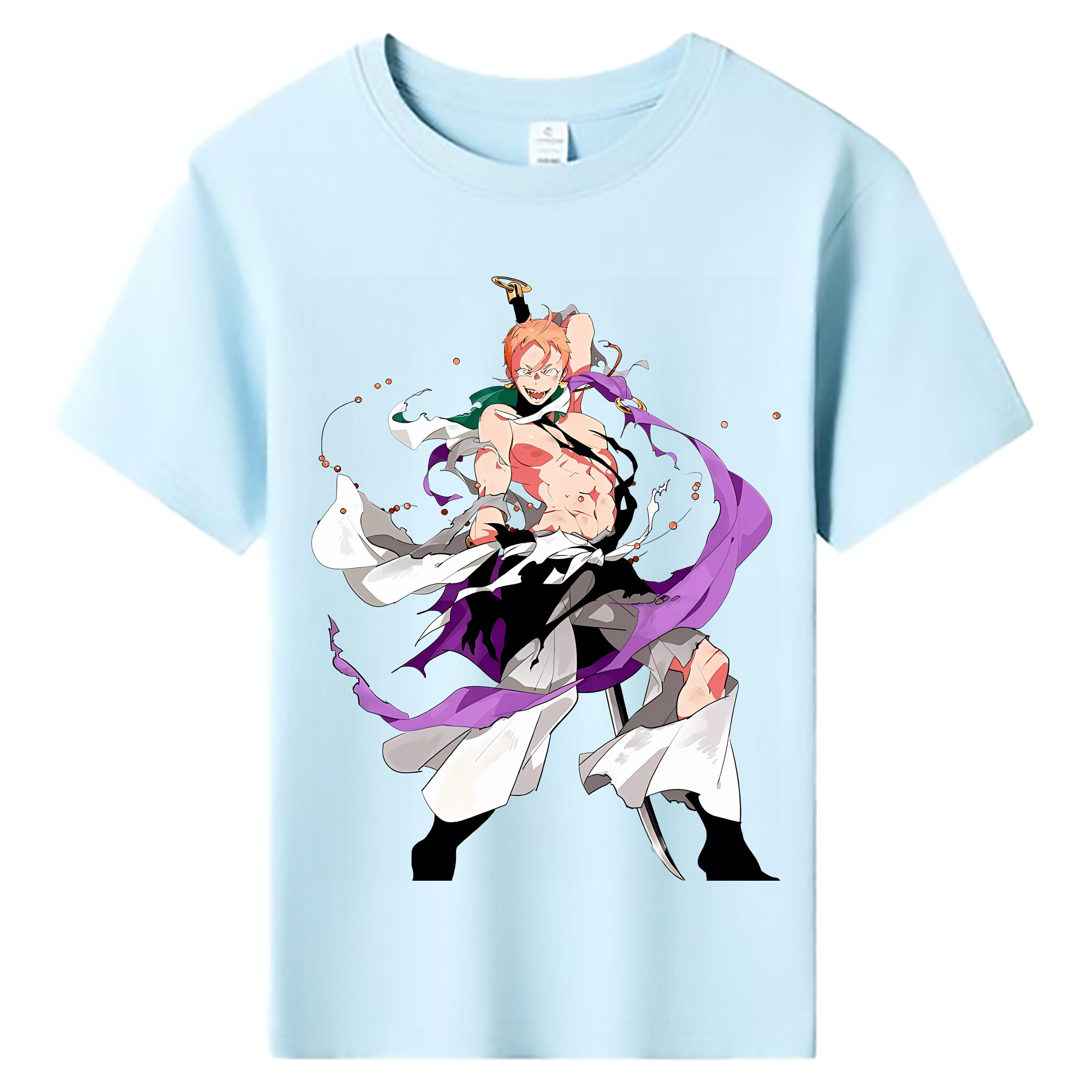 （画像用） 刀剣乱舞 Touken Ranbu 綿100％キッズTシャツ（フロントプリント）